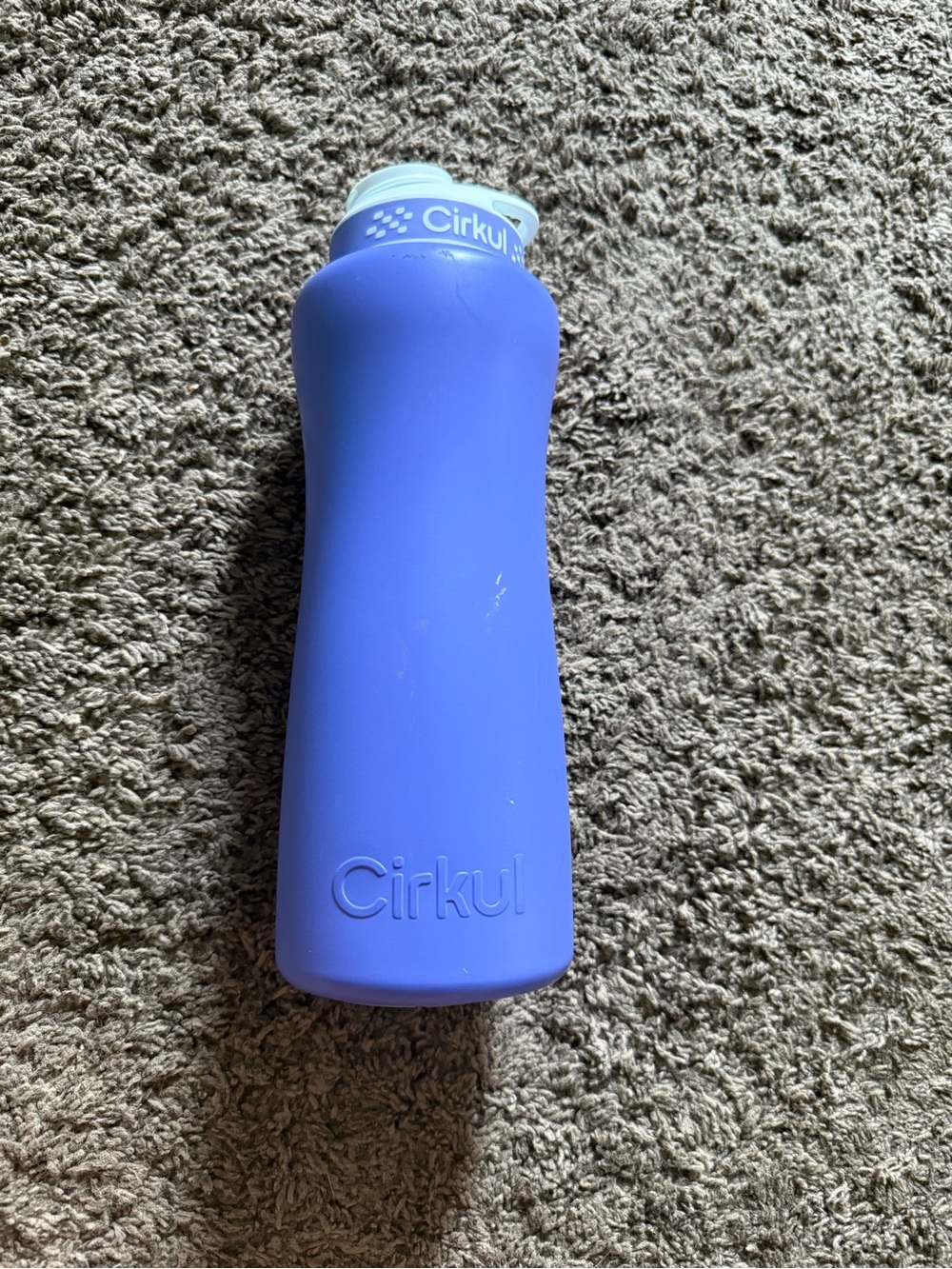 Cirkul Blue Reusable Water Bottle - Slim Grip